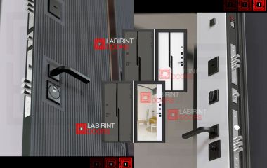 Новинка 2023 года! двери Лабиринт серии Карбон