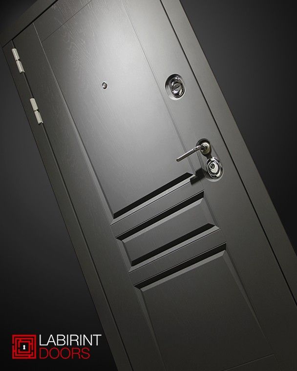 Входная дверь Лабиринт Платинум 13 - Белый софт