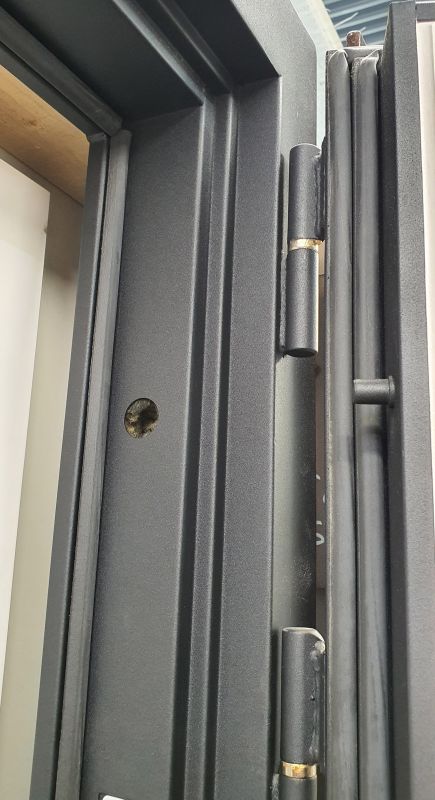 Входная дверь Бункер BN 06 - ФЛ-116 Орех бренди