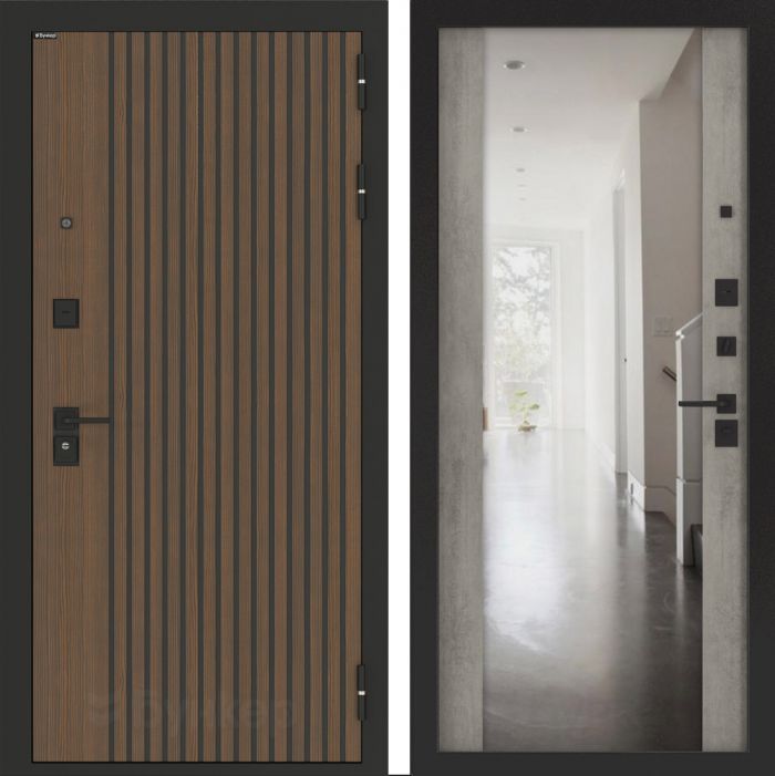 Входная дверь Бункер BN-02 - ФЛЗ-1 Бетон светлый