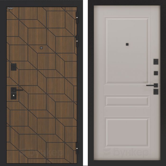 Входная дверь Бункер BN-03 - ФЛ-711 Капучино 853-2