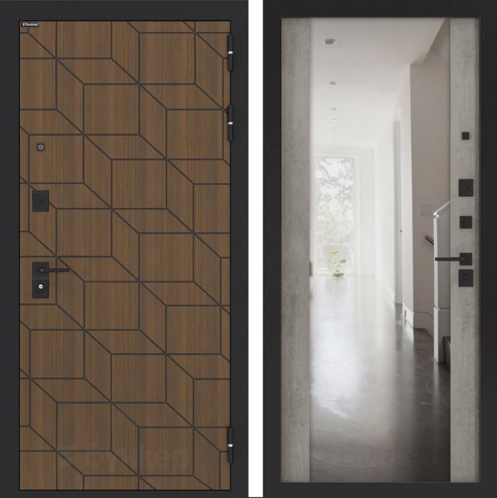 Входная дверь Бункер BN-03 - ФЛЗ-1 Бетон светлый