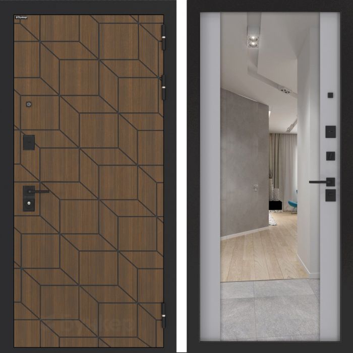 Входная дверь Бункер BN-03 - ФЛЗ-1 Лайт грей софт