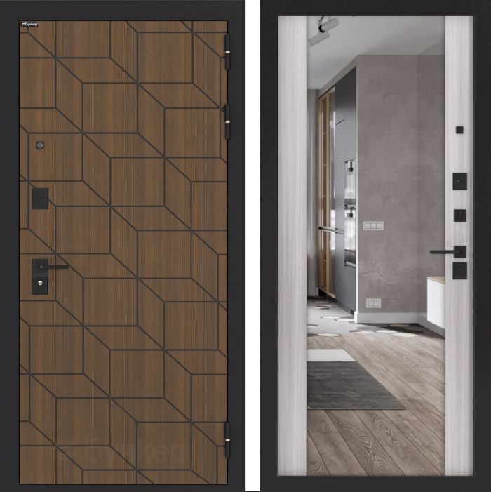 Входная дверь Бункер BN-03 - ФЛЗ-1 Сандал белый