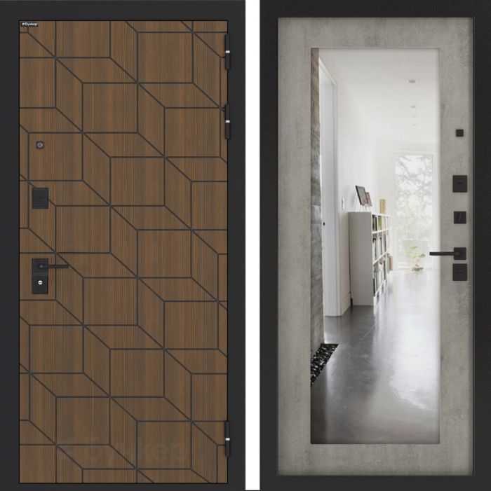 Входная дверь Бункер BN-03 - ФЛЗ-603 Бетон светлый