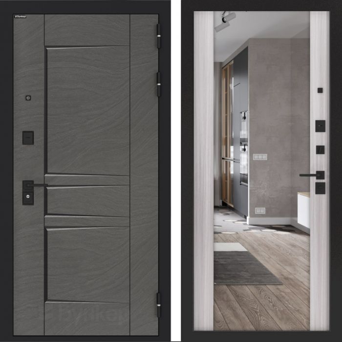 Входная дверь Бункер BN-04 - ФЛЗ-1 Сандал белый