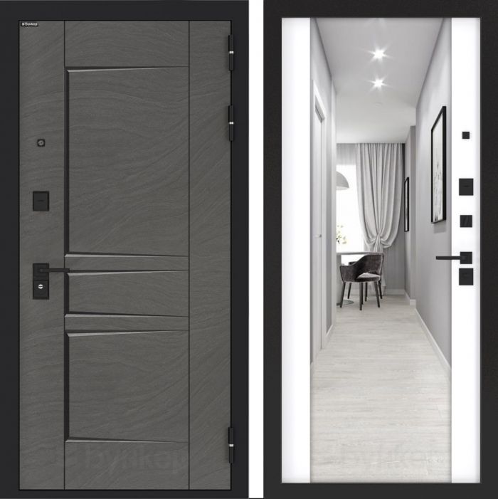 Входная дверь Бункер BN-04 - ФЛЗ-1 Белый софт