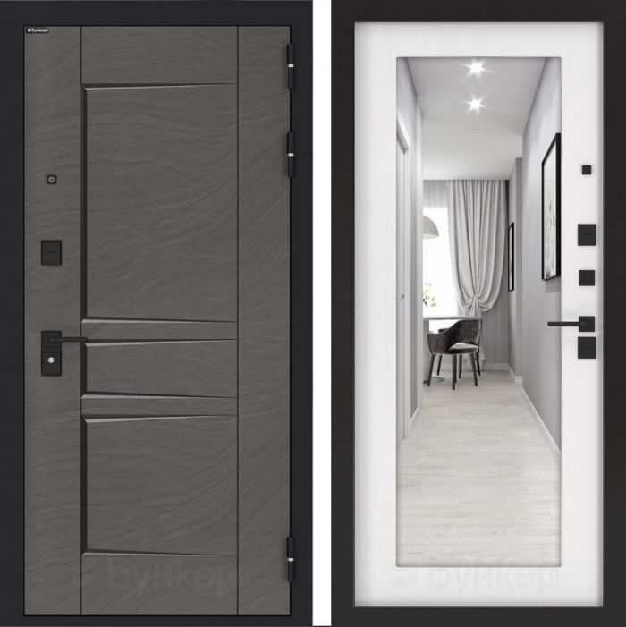 Входная дверь Бункер BN-04 - ФЛЗ-603 Белое дерево