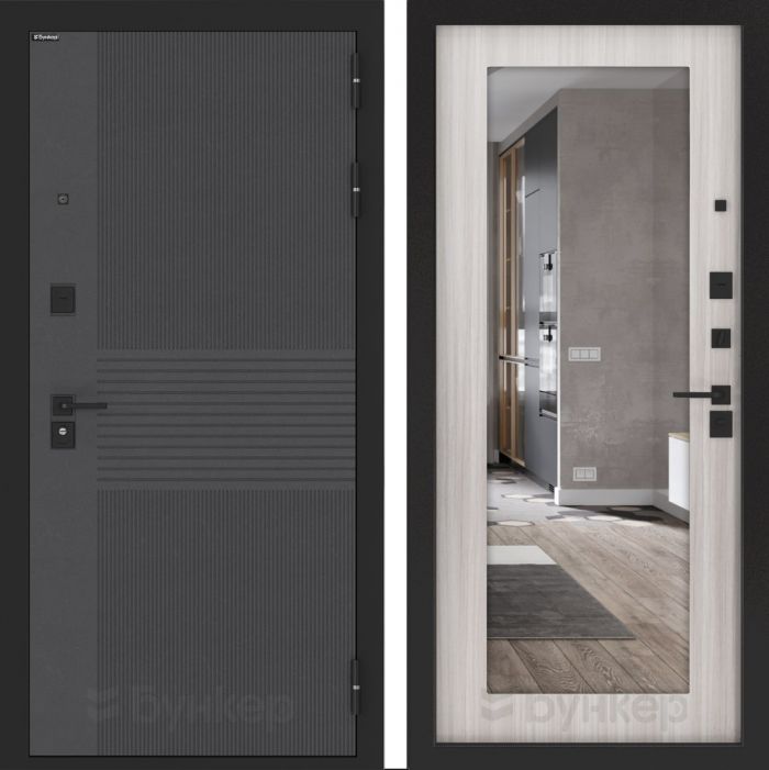 Входная дверь Бункер BN 05 - ФЛЗ-603 Сандал белый