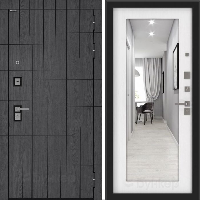 Входная дверь Бункер BN 09 - ФЛЗ-603 Белое дерево