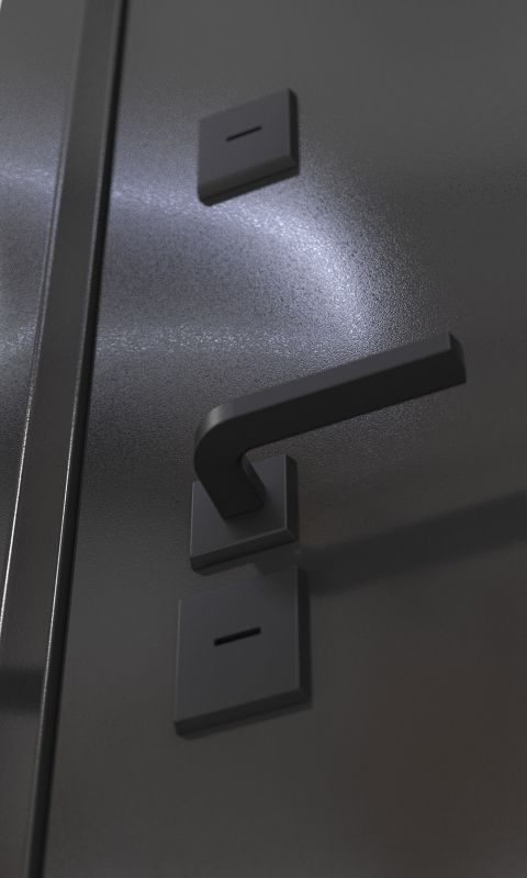 Входная дверь Бункер BN 10  Тепло плюс - ФЛ-291 Белый софт