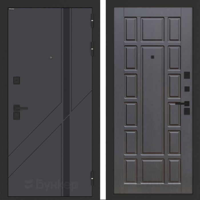 Входная дверь Бункер BN-12 ФЛ-244 Венге