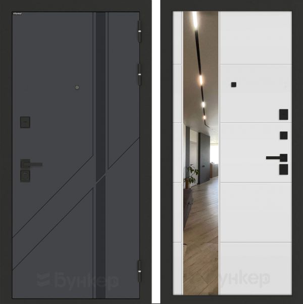 Входная дверь Бункер BN-12 ФЛЗ-649 Белый софт