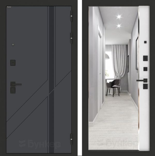 Входная дверь Бункер BN-12 ФЛЗ-618 Белый софт