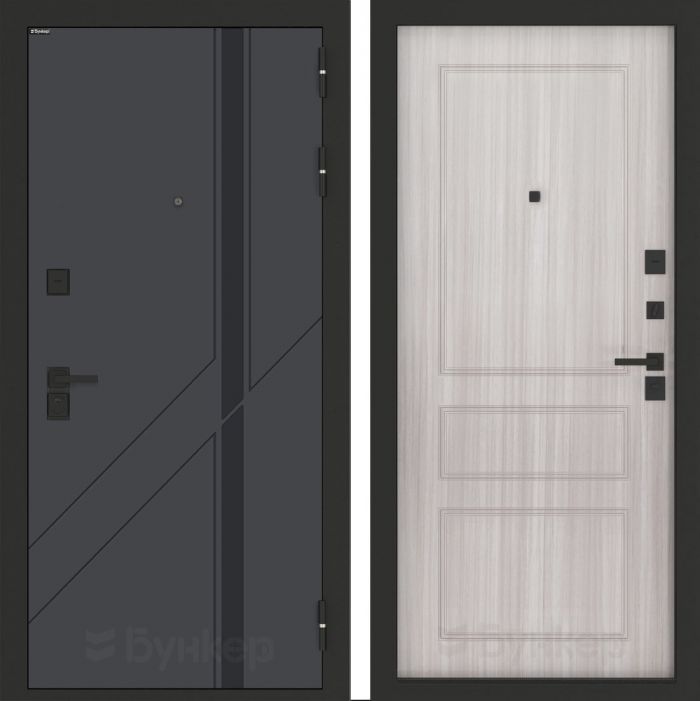 Входная дверь Бункер BN-12 ФЛ-116 Сандал белый