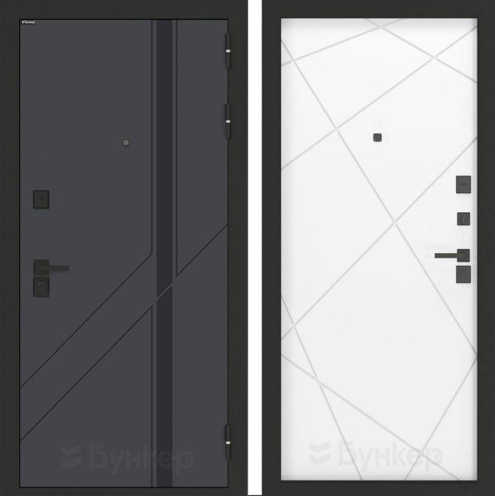 Входная дверь Бункер BN-12 ФЛ-291 Белый софт