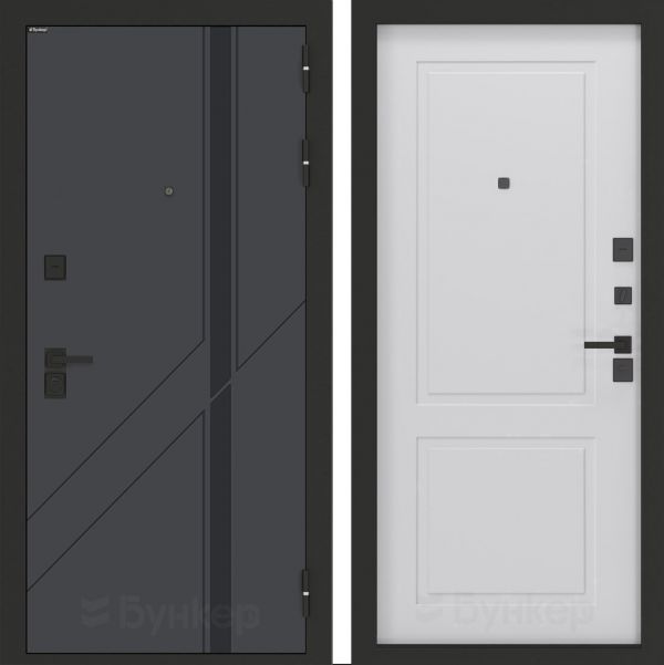 Входная дверь Бункер BN-12 ФЛ-609 Белый софт