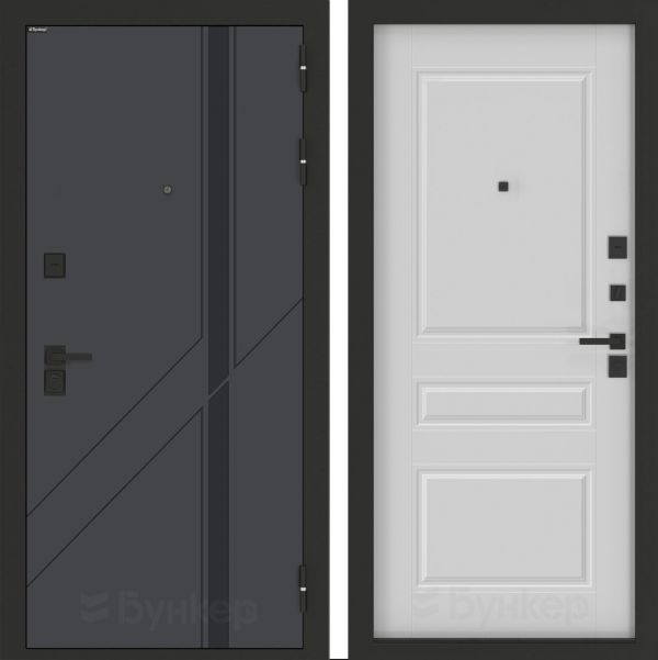 Входная дверь Бункер BN-12 ФЛ-711 Белый софт