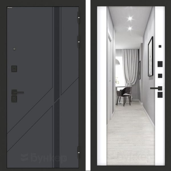 Входная дверь Бункер BN-12 ФЛЗ-1 Белый софт