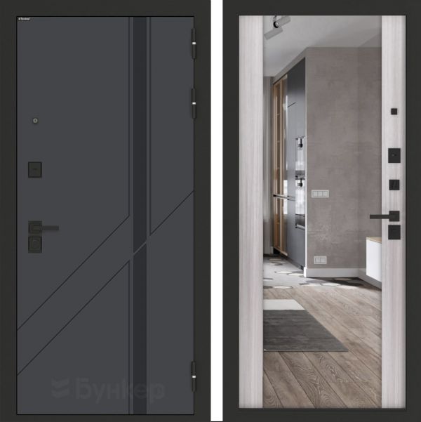 Входная дверь Бункер BN-12 ФЛЗ-1 Сандал белый