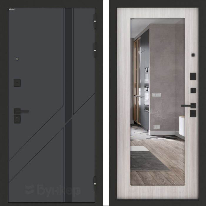 Входная дверь Бункер BN-12 ФЛЗ-603 Сандал белый