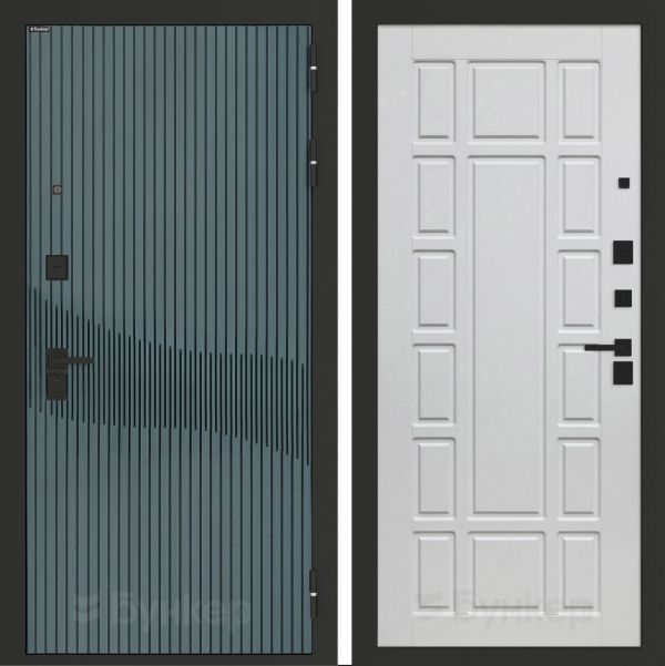 Входная дверь Бункер BN-13 ФЛ-244 Белое дерево