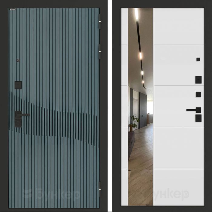 Входная дверь Бункер BN-13 ФЛЗ-649 Белый софт