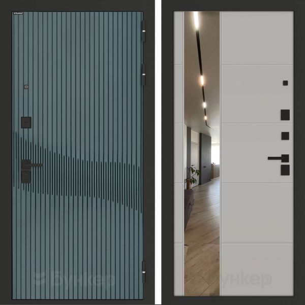 Входная дверь Бункер BN-13 ФЛЗ-649 Грей софт