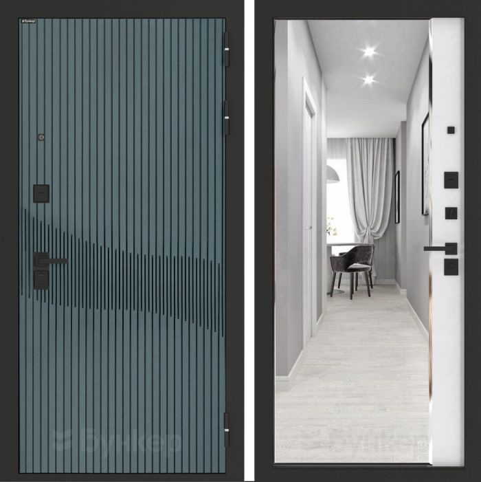 Входная дверь Бункер BN-13 ФЛЗ-618 Белый софт