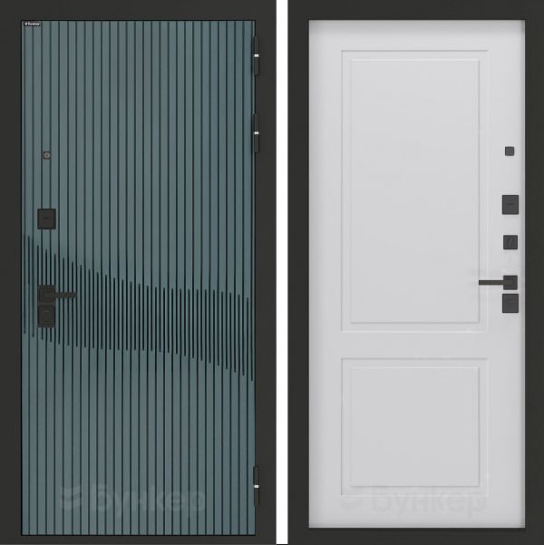 Входная дверь Бункер BN-13 ФЛ-609 Белый софт