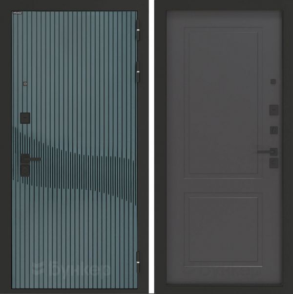 Входная дверь Бункер BN-13 ФЛ-609 Графит софт