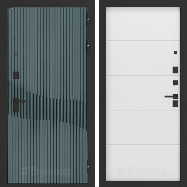 Входная дверь Бункер BN-13 ФЛ-649 Белый софт