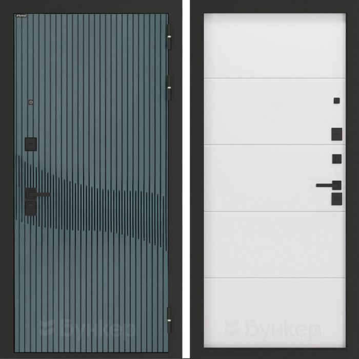 Входная дверь Бункер BN-13 ФЛ-649 Белый софт