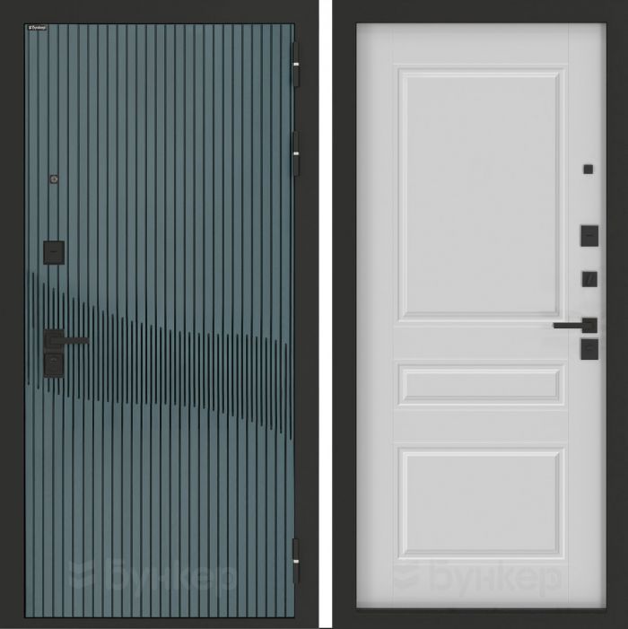 Входная дверь Бункер BN-13 ФЛ-711 Белый софт