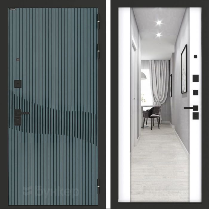 Входная дверь Бункер BN-13 ФЛЗ-1 Белый софт