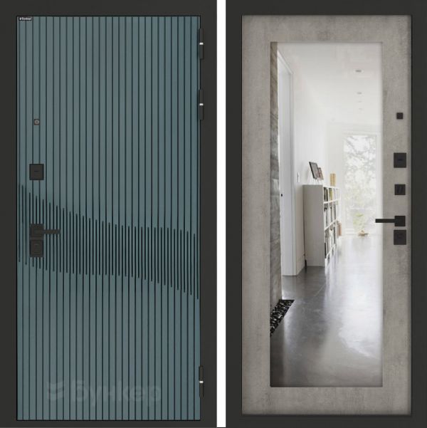 Входная дверь Бункер BN-13 ФЛЗ-1 Бетон светлый