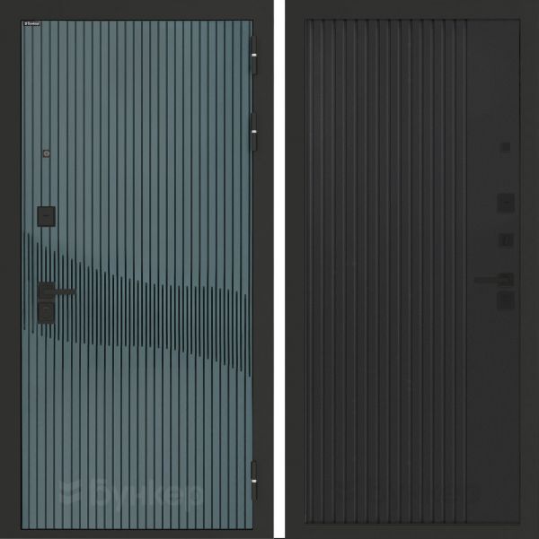 Входная дверь Бункер BN-13 ХОМС Черный кварц