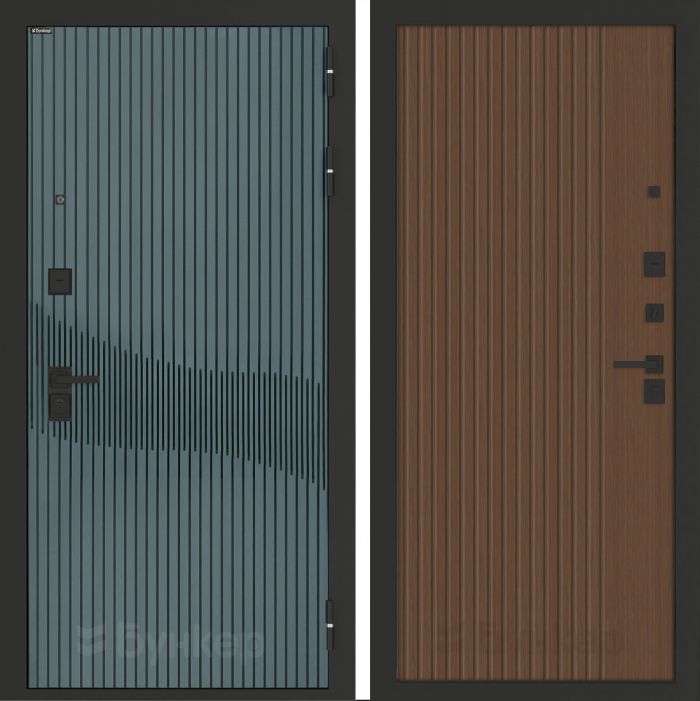 Входная дверь Бункер BN-13 ХОМС Дуб кантри темный