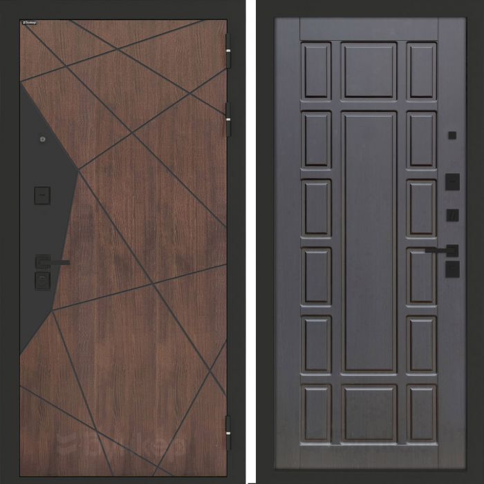 Входная дверь Бункер BN-14 ФЛ-244 Венге