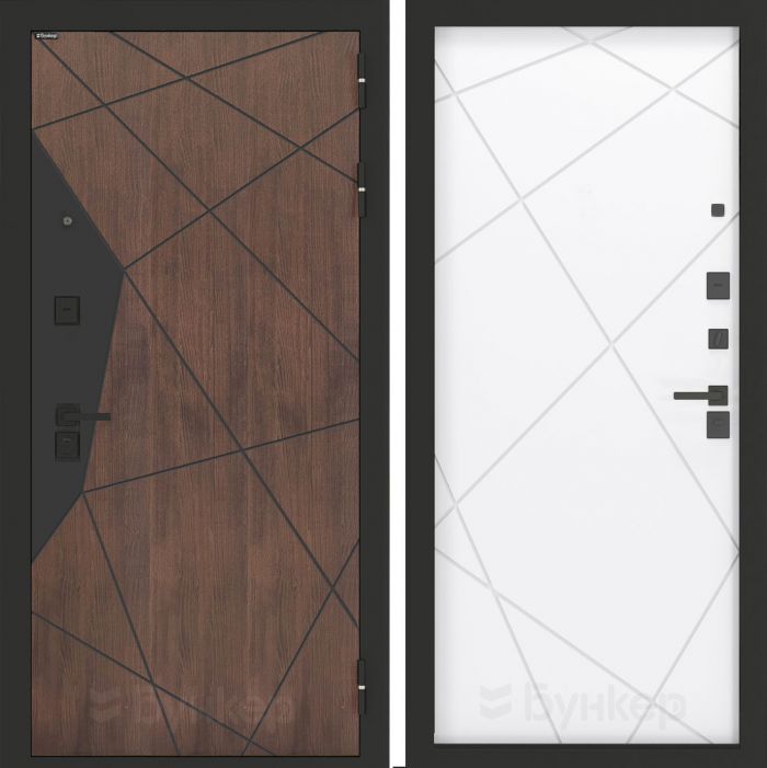 Входная дверь Бункер BN-14 ФЛ-291 Белый софт