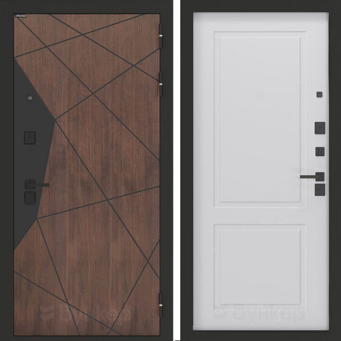 Входная дверь Бункер BN-14 ФЛ-609 Белый софт