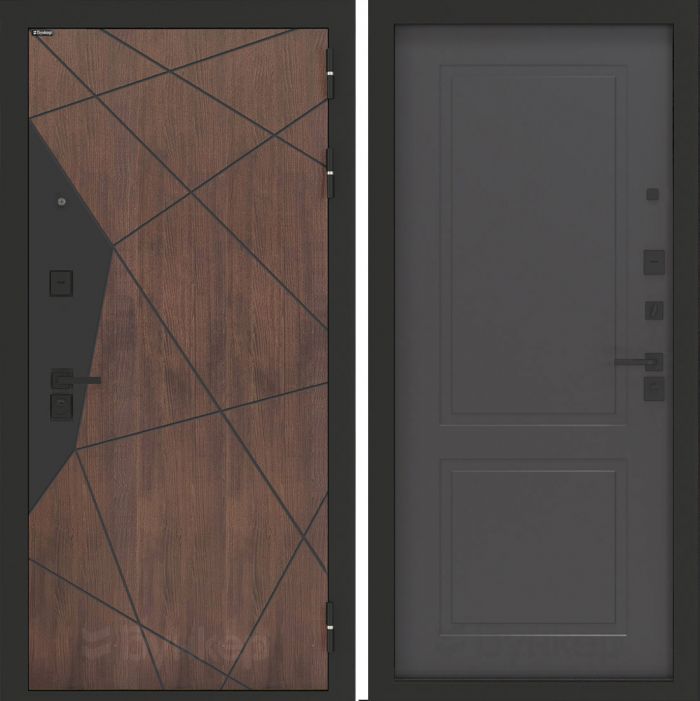 Входная дверь Бункер BN-14 ФЛ-609 Графит софт