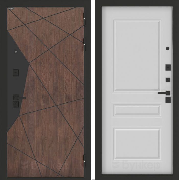 Входная дверь Бункер BN-14 ФЛ-711 Белый софт