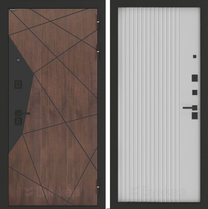 Входная дверь Бункер BN-14 ХОМС Белый софт рельеф