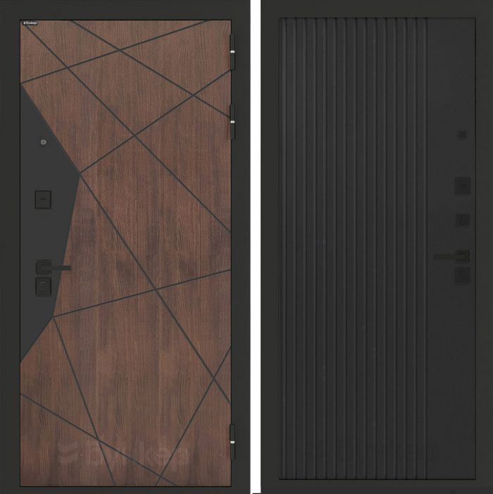 Входная дверь Бункер BN-14 ХОМС Черный кварц