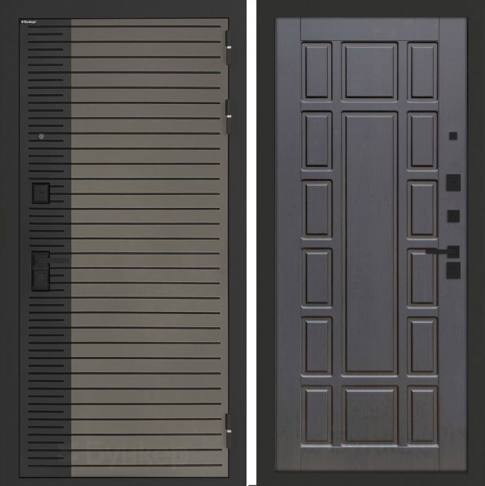 Входная дверь Бункер BN-15 ФЛ-244 Венге