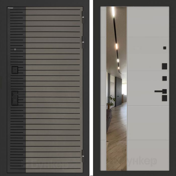 Входная дверь Бункер BN-15 ФЛЗ-649 Грей софт