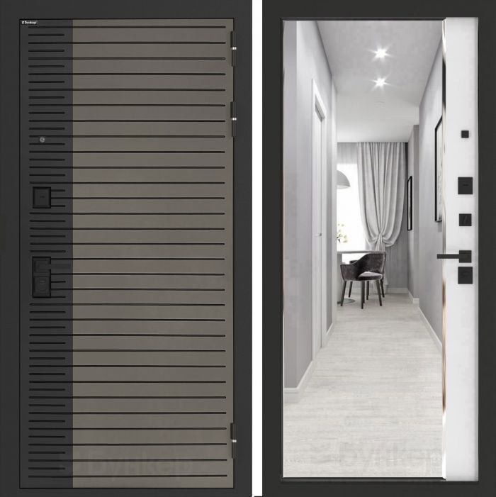 Входная дверь Бункер BN-15 ФЛЗ-618 Белый софт