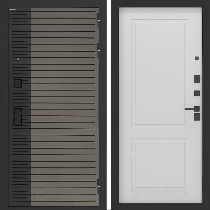 Входная дверь Бункер BN-15 ФЛ-609 Белый софт