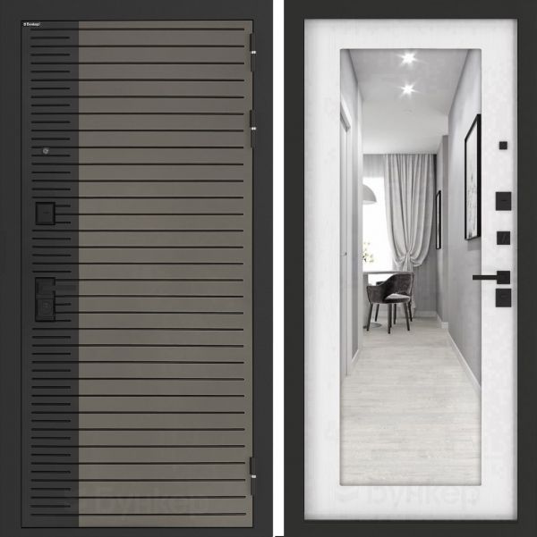 Входная дверь Бункер BN-15 ФЛЗ-603 Белое дерево